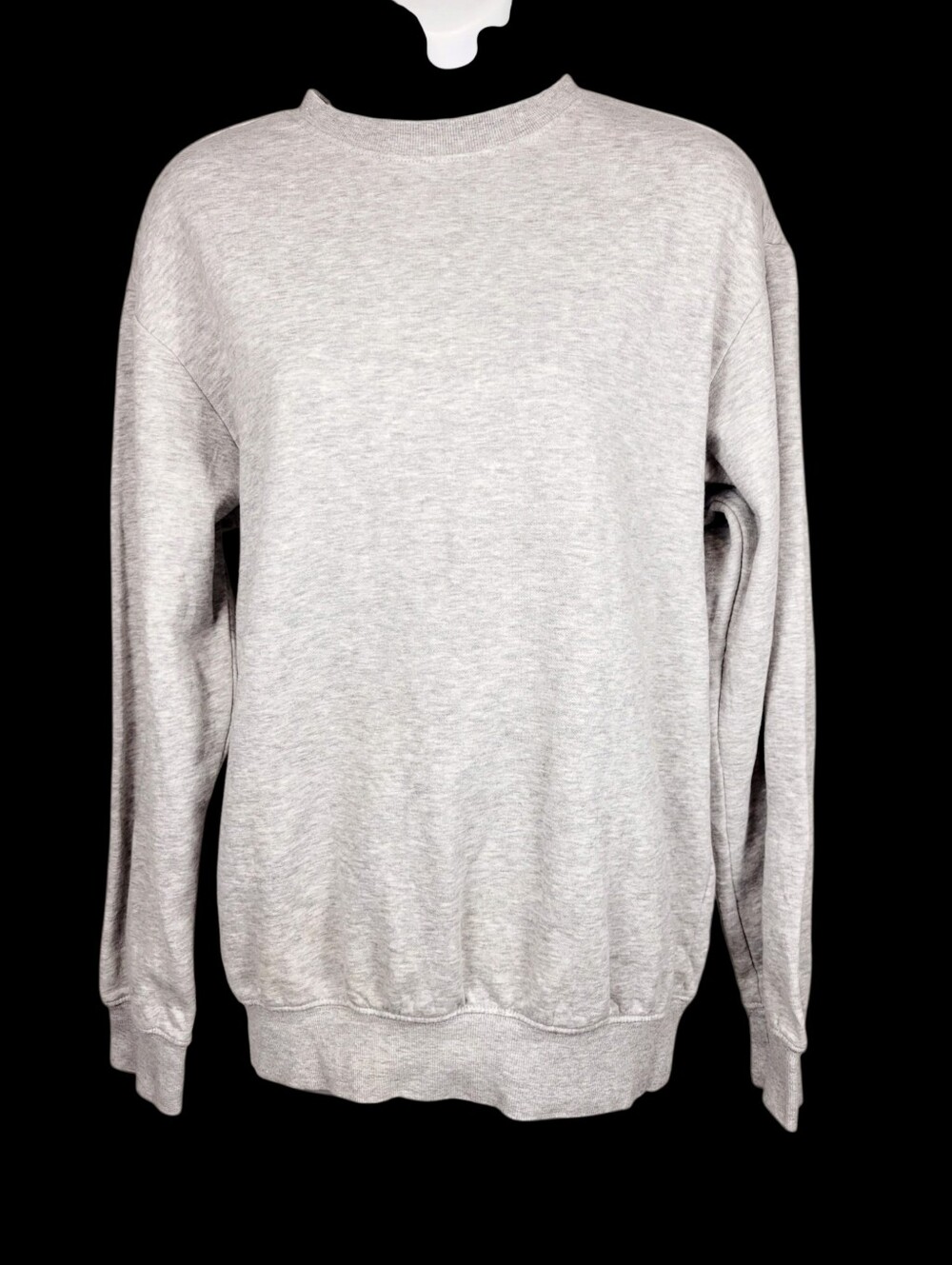 2/$20 H&M Grey Black Sweatshirt Top Oversized Size: XS